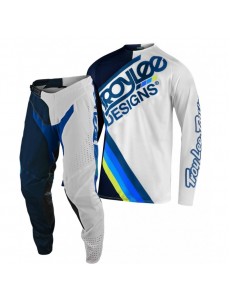 CONJUNTO TROY LEE DESIGNS 2021 SE PRO AIR TILT - NAVY / BRANCO